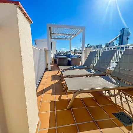 Central Apartment With Communal Terrace * Nerja